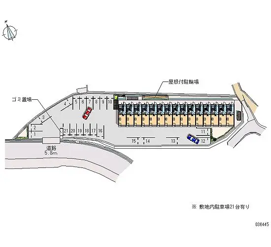 広島市安佐南区大町西１丁目 月極駐車場